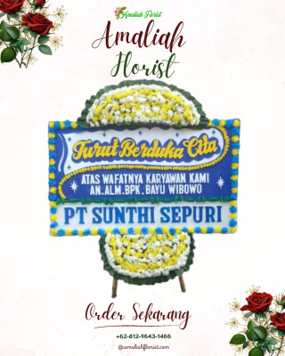 Papan Bunga Duka di Tayando Yamtel